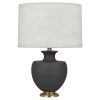 Настольная лампа Robert Abbey Atlas Table Lamp Matte Ash/Brass