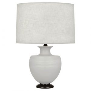 Настольная лампа Robert Abbey Atlas Table Lamp Matte Dove/Bronze