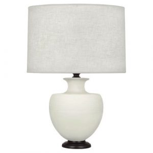 Настольная лампа Robert Abbey Atlas Table Lamp Matte Lily/Bronze