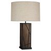 Настольная лампа Robert Abbey Bond Table Lamp Walnut/Bronze