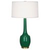 Настольная лампа Robert Abbey Delilah Vessel Table Lamp Emerald