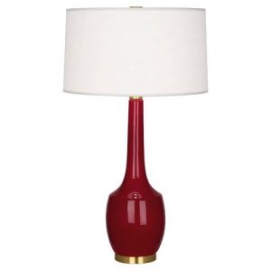Настольная лампа Robert Abbey Delilah Vessel Table Lamp Oxblood
