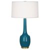 Настольная лампа Robert Abbey Delilah Vessel Table Lamp Peacock