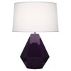 Настольная лампа Robert Abbey Delta Table Lamp Amethyst