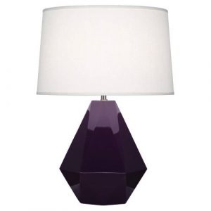 Настольная лампа Robert Abbey Delta Table Lamp Amethyst