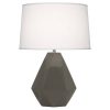Настольная лампа Robert Abbey Delta Table Lamp Ash