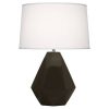 Настольная лампа Robert Abbey Delta Table Lamp Brown Tea