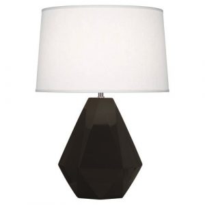 Настольная лампа Robert Abbey Delta Table Lamp Coffee