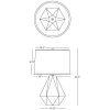 Настольная лампа Robert Abbey Delta Table Lamp Pink