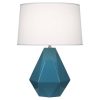 Настольная лампа Robert Abbey Delta Table Lamp Steel Blue
