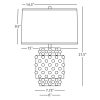 5" Table Lamp Cinnamon