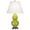 Настольная лампа Robert Abbey Double Gourd 13" Table Lamp Apple/Antique Silver