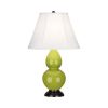 Настольная лампа Robert Abbey Double Gourd 13" Table Lamp Apple/Bronze