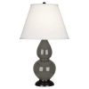 Настольная лампа Robert Abbey Double Gourd 13" Table Lamp Ash/Bronze