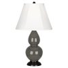 Настольная лампа Robert Abbey Double Gourd 13" Table Lamp Ash/Bronze