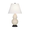 Настольная лампа Robert Abbey Double Gourd 13" Table Lamp Bone/Bronze