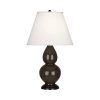 Настольная лампа Robert Abbey Double Gourd 13" Table Lamp Brown Tea/Bronze