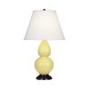 Настольная лампа Robert Abbey Double Gourd 13" Table Lamp Butter/Bronze