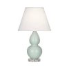 Настольная лампа Robert Abbey Double Gourd 13" Table Lamp Celadon/Lucite