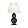 Настольная лампа Robert Abbey Double Gourd 13" Table Lamp Coffee/Bronze