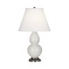Настольная лампа Robert Abbey Double Gourd 13" Table Lamp Lily/Antique Silver