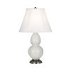 Настольная лампа Robert Abbey Double Gourd 13" Table Lamp Lily/Antique Silver