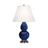 Настольная лампа Robert Abbey Double Gourd 13" Table Lamp Marine/Antique Silver