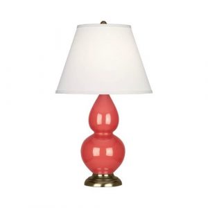 Настольная лампа Robert Abbey Double Gourd 13" Table Lamp Melon/Antique Brass