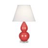 Настольная лампа Robert Abbey Double Gourd 13" Table Lamp Melon/Lucite