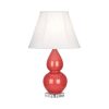 Настольная лампа Robert Abbey Double Gourd 13" Table Lamp Melon/Lucite