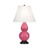 Настольная лампа Robert Abbey Double Gourd 13" Table Lamp Pink/Bronze