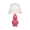 Настольная лампа Robert Abbey Double Gourd 13" Table Lamp Pink/Lucite