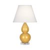 Настольная лампа Robert Abbey Double Gourd 13" Table Lamp Sunset/Lucite