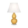 Настольная лампа Robert Abbey Double Gourd 13" Table Lamp Sunset/Lucite