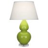 Настольная лампа Robert Abbey Double Gourd 19" Table Lamp Apple/Lucite