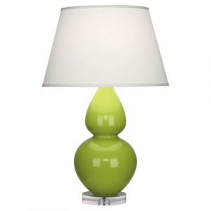 Настольная лампа Robert Abbey Double Gourd 19" Table Lamp Apple/Lucite
