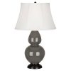 Настольная лампа Robert Abbey Double Gourd 19" Table Lamp Ash/Bronze
