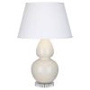 Настольная лампа Robert Abbey Double Gourd 19" Table Lamp Bone/Lucite