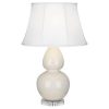 Настольная лампа Robert Abbey Double Gourd 19" Table Lamp Bone/Lucite