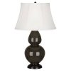 Настольная лампа Robert Abbey Double Gourd 19" Table Lamp Brown Tea/Bronze