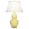Настольная лампа Robert Abbey Double Gourd 19" Table Lamp Butter/Lucite