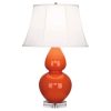 Настольная лампа Robert Abbey Double Gourd 19" Table Lamp Pumpkin/Lucite