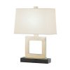 Настольная лампа Robert Abbey Doughnut 14" Table Lamp Antique Silver
