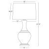 Настольная лампа Robert Abbey Edgar Table Lamp Celadon