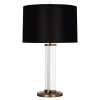 Настольная лампа Robert Abbey Fineas 17" Table Lamp Glass/Brass