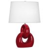 Настольная лампа Robert Abbey Fusion Table Lamp Ruby Red