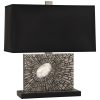 Настольная лампа Robert Abbey Goliath 18" Table Lamp Antique Nickel