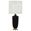 Настольная лампа Robert Abbey Hadrian Table Lamp Matte Coal/Brass