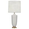 Настольная лампа Robert Abbey Hadrian Table Lamp Matte Dove/Brass