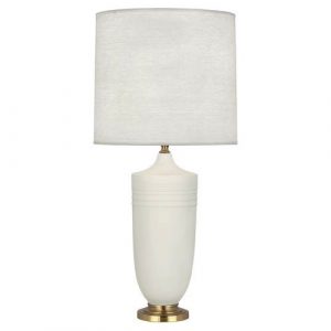 Настольная лампа Robert Abbey Hadrian Table Lamp Matte Lily/Brass
